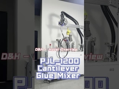 Wysoce precyzyjna dwukomponentowa maszyna do mieszania kleju dla spójnego i dokładnego mieszania