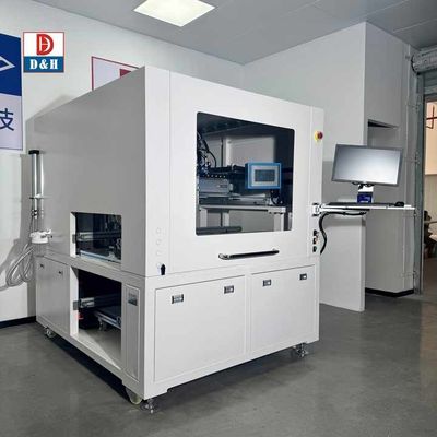 System dystrybucji kleju robotowego Kompaktowy dystrybutor żywicy epoksydowej do tworzenia potów PCB z zamkniętą komorą